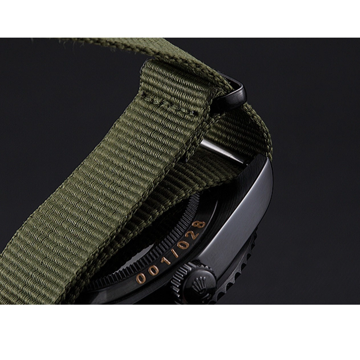 Aaa replica watch Olive Stealth Submariner 621995 Rolex 0517